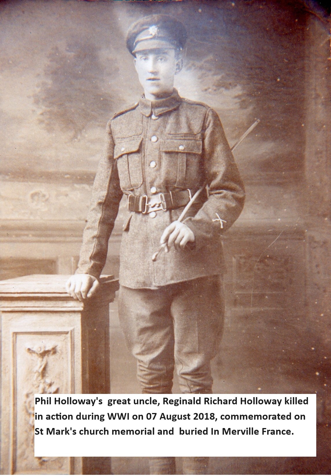 Richard Holloway killed WW1 Aug 1918