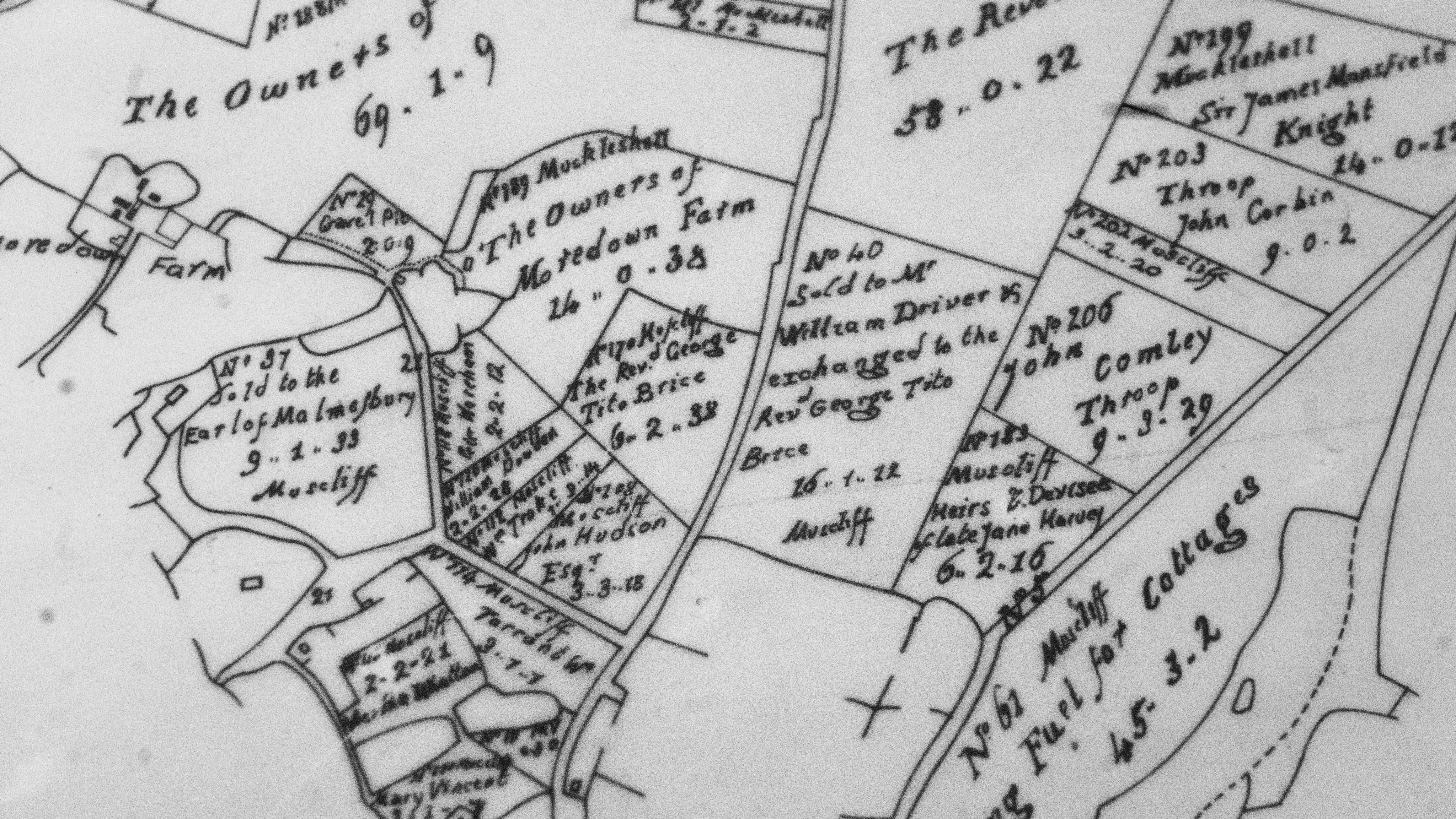 Enclosure Award Map 1805 - Bottom Right - Zoomed - Motedown Farm.jpg