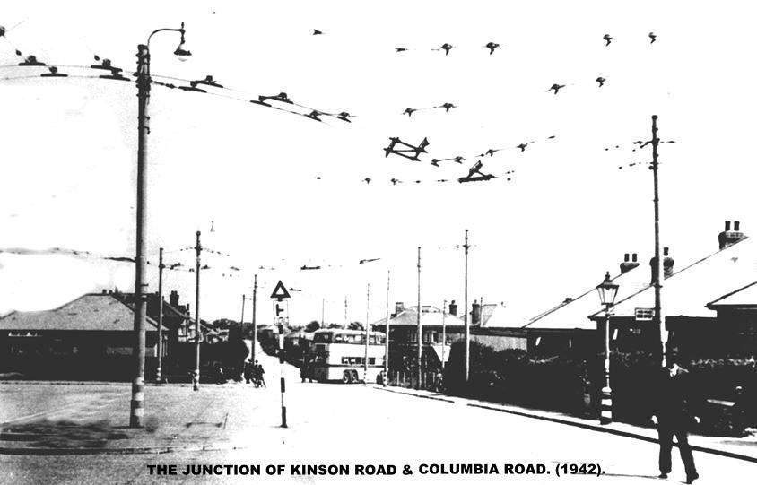 KINSON &amp; COLUMBIA ROADS 1942