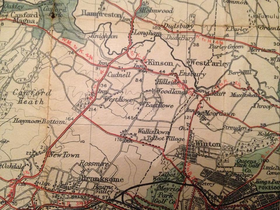 1908 OS North Bournemouth