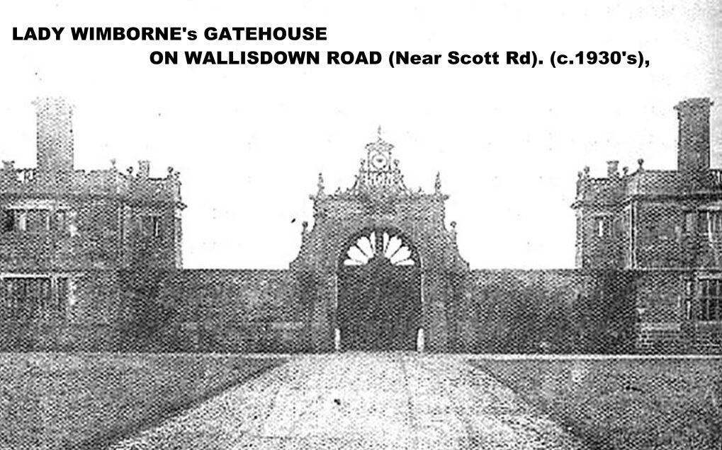 LADY WIMBORNE'S GATEHOUSE c1930s