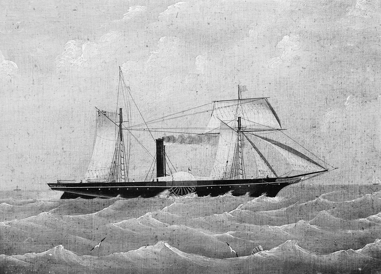 The Moselle was built in 1852 by Ditchburn & Mare at West Ham for the General Steam Navigation Company (GSNC). The engines were built and fitted by the GSNC themselves at their yard at Deptford.