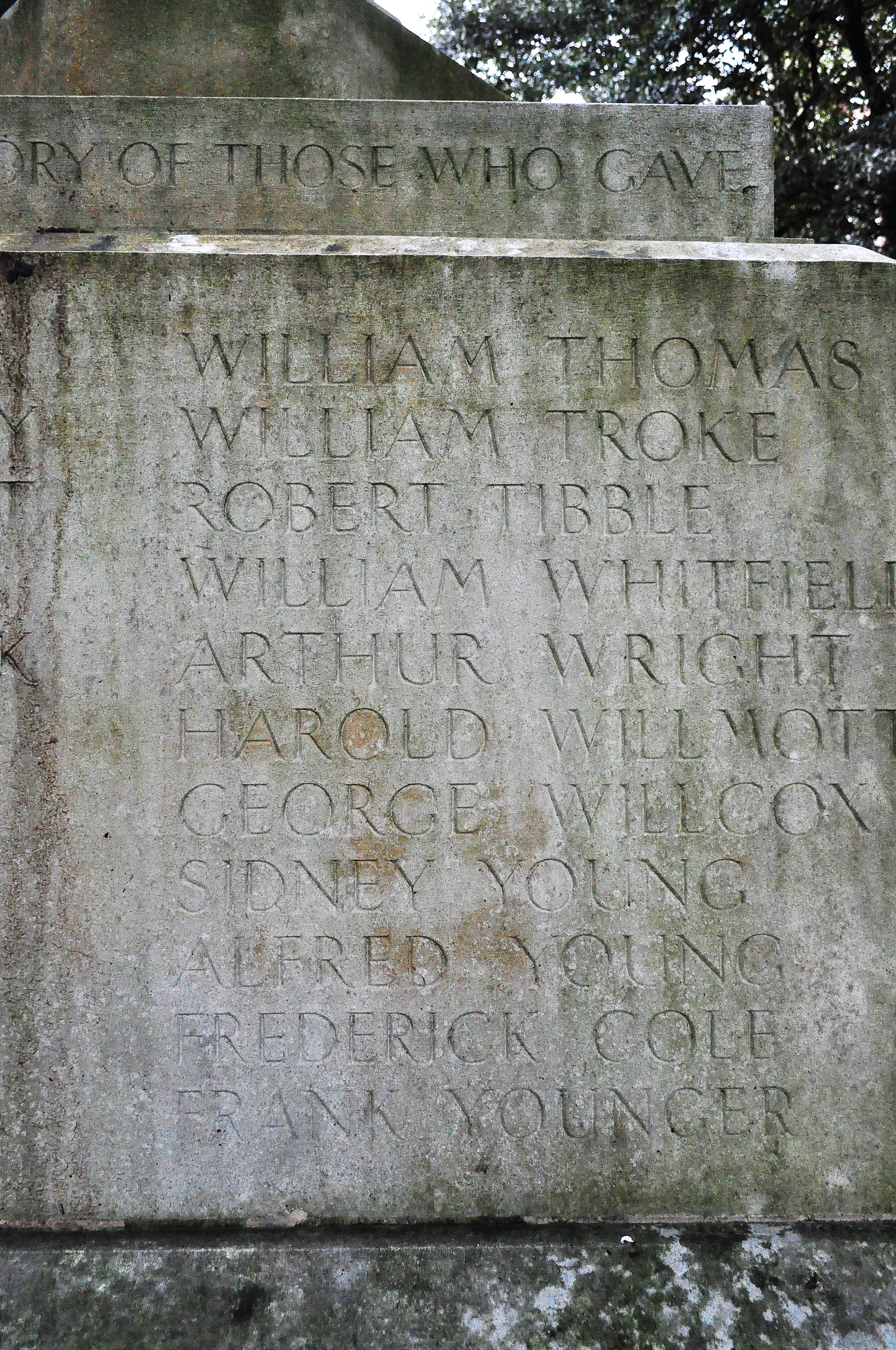 W Thomas & F Younger