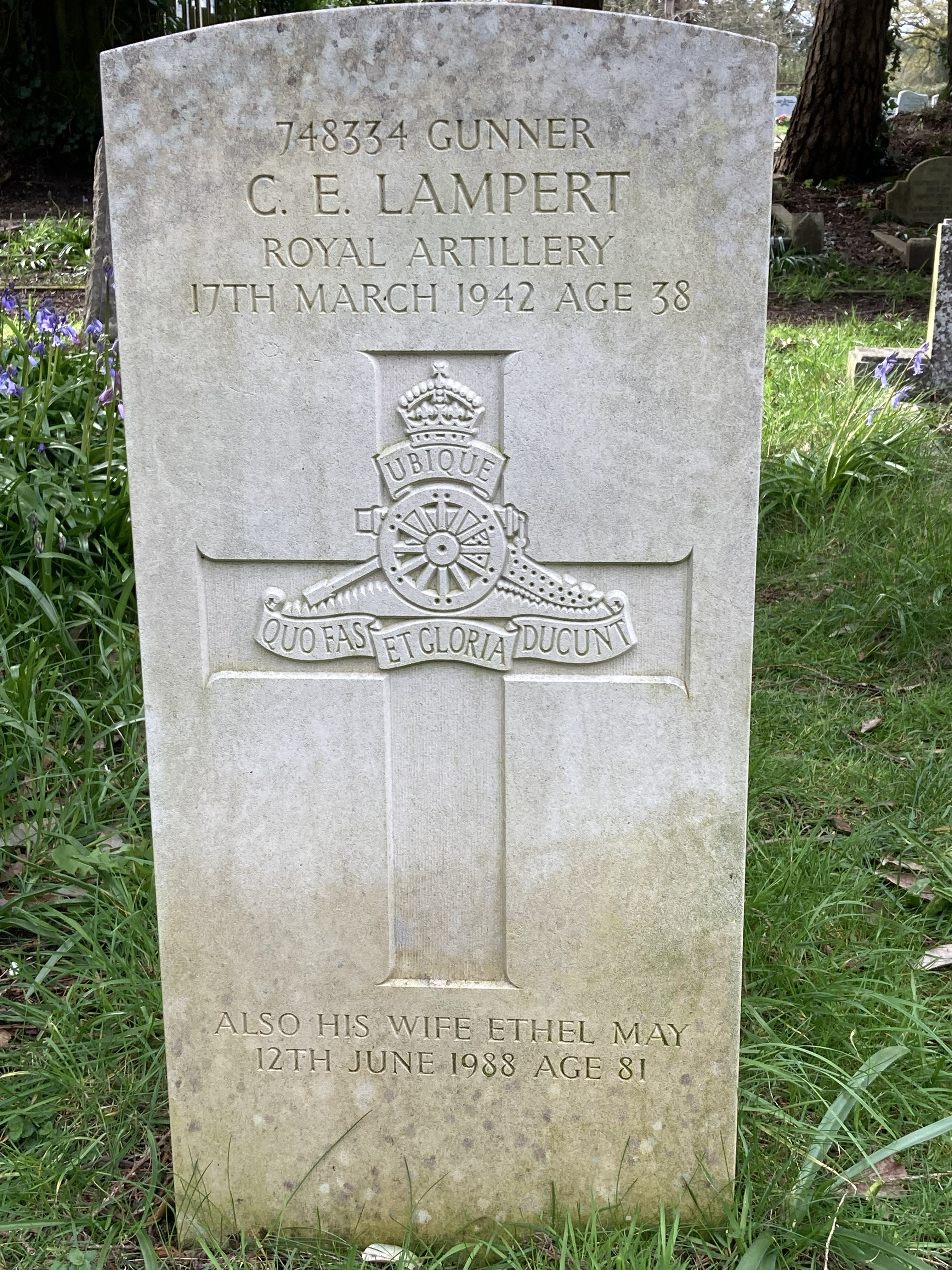 LAMPERT - tombstone