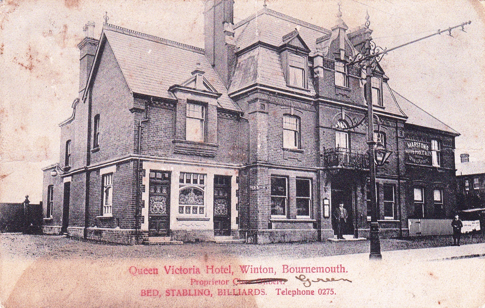 Queen Victoria Hotel, Winton 23-07-1912