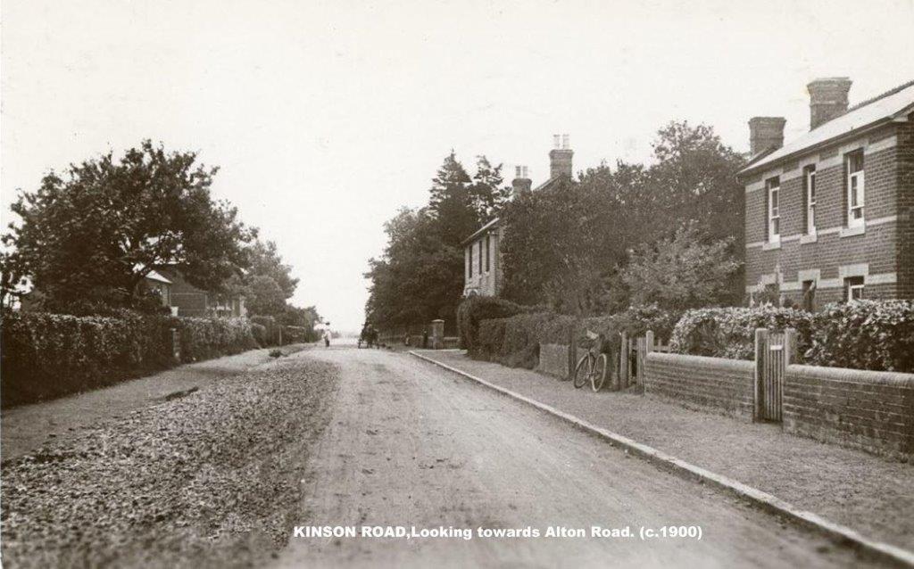 KINSON ROAD NEAR TO ALTON ROAD WALLISDOWN c1900