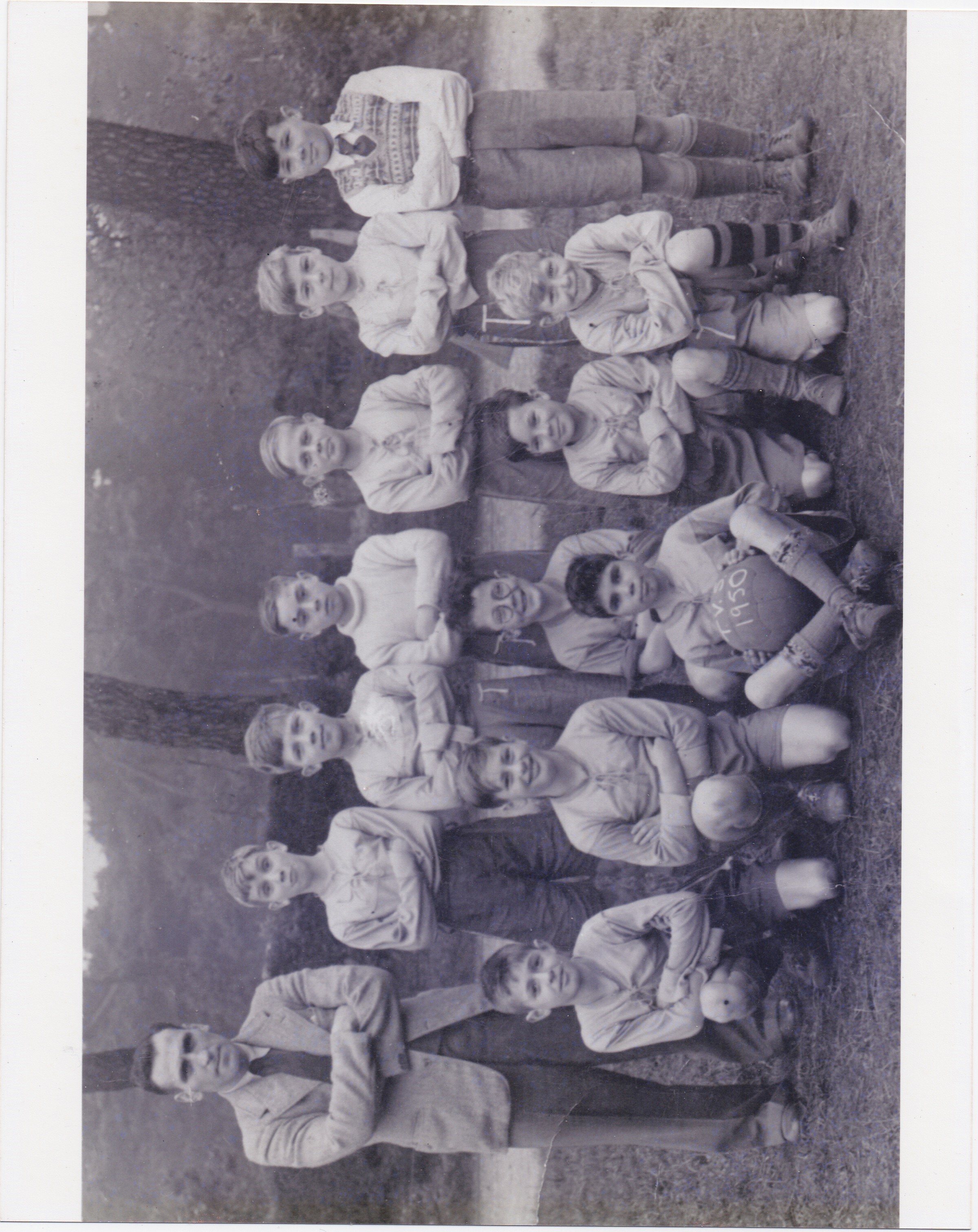 George's school photo 1950
