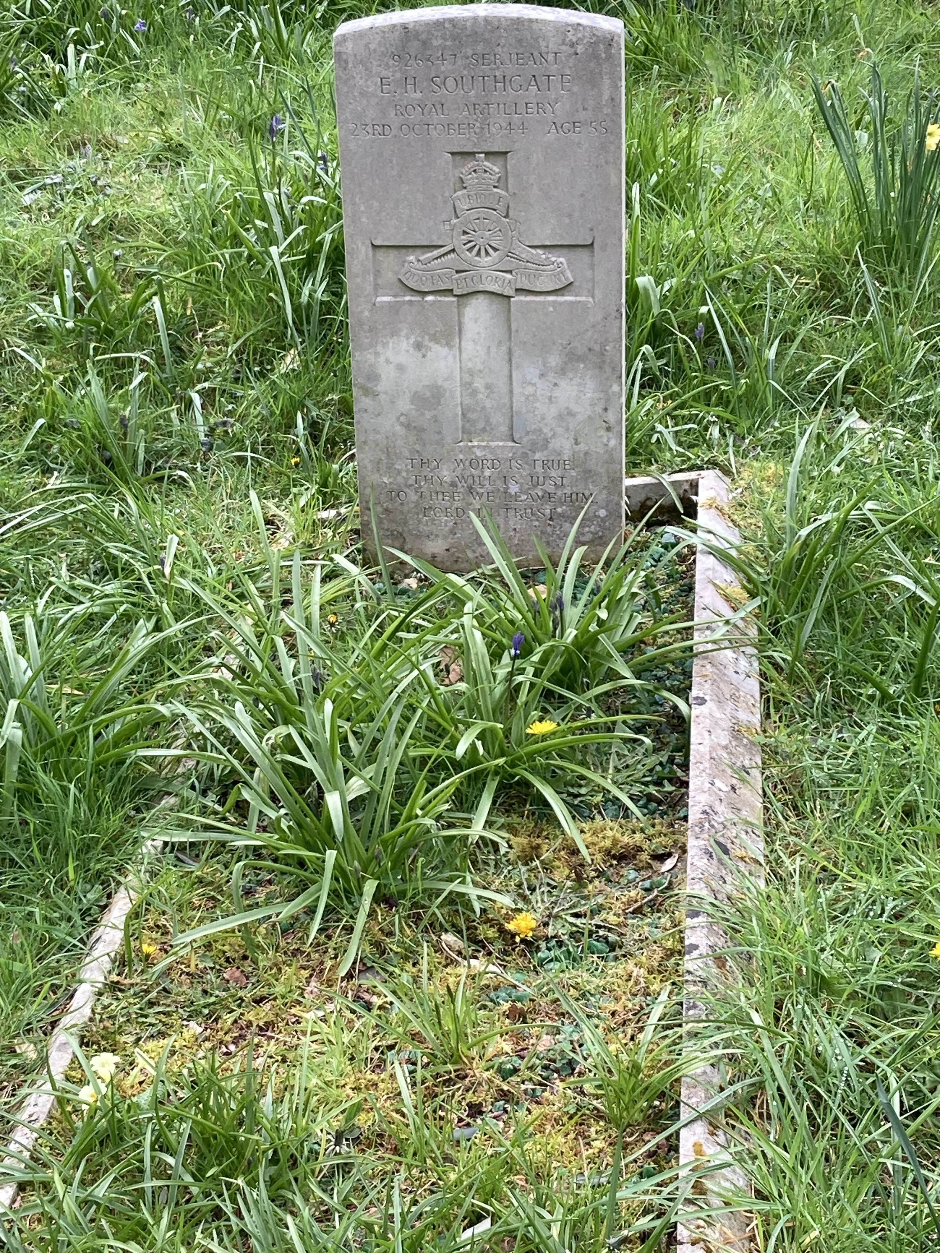 SOUTHGATE - tombstone