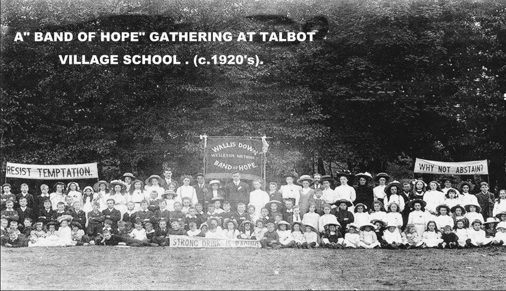 BAND OF HOPE GATHERING, TALBOT VILLAGE c1920's