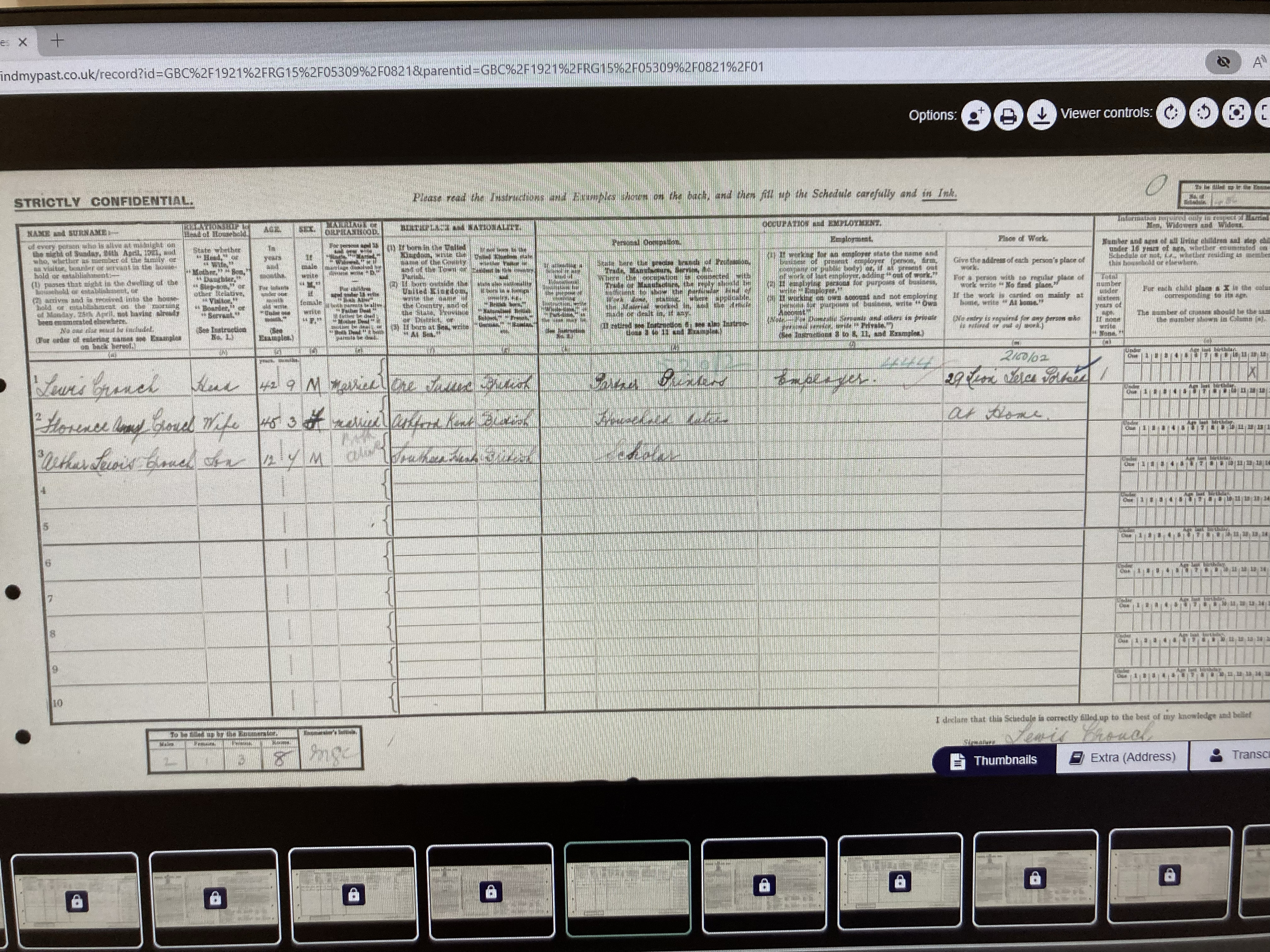 CROUCH - 1921 census script 2