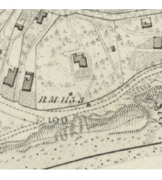 OS Map from 1870-1872