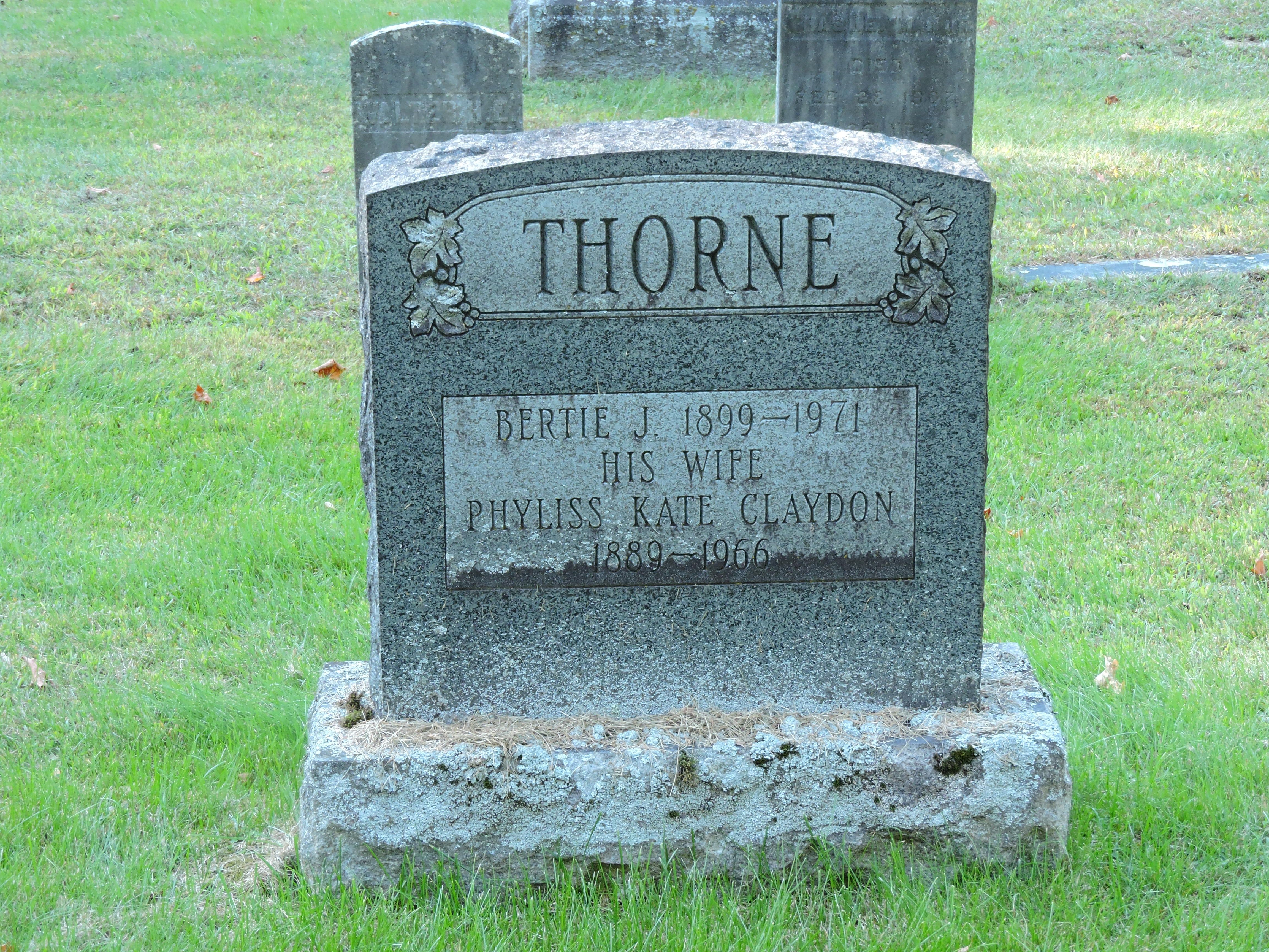 Grave headstone