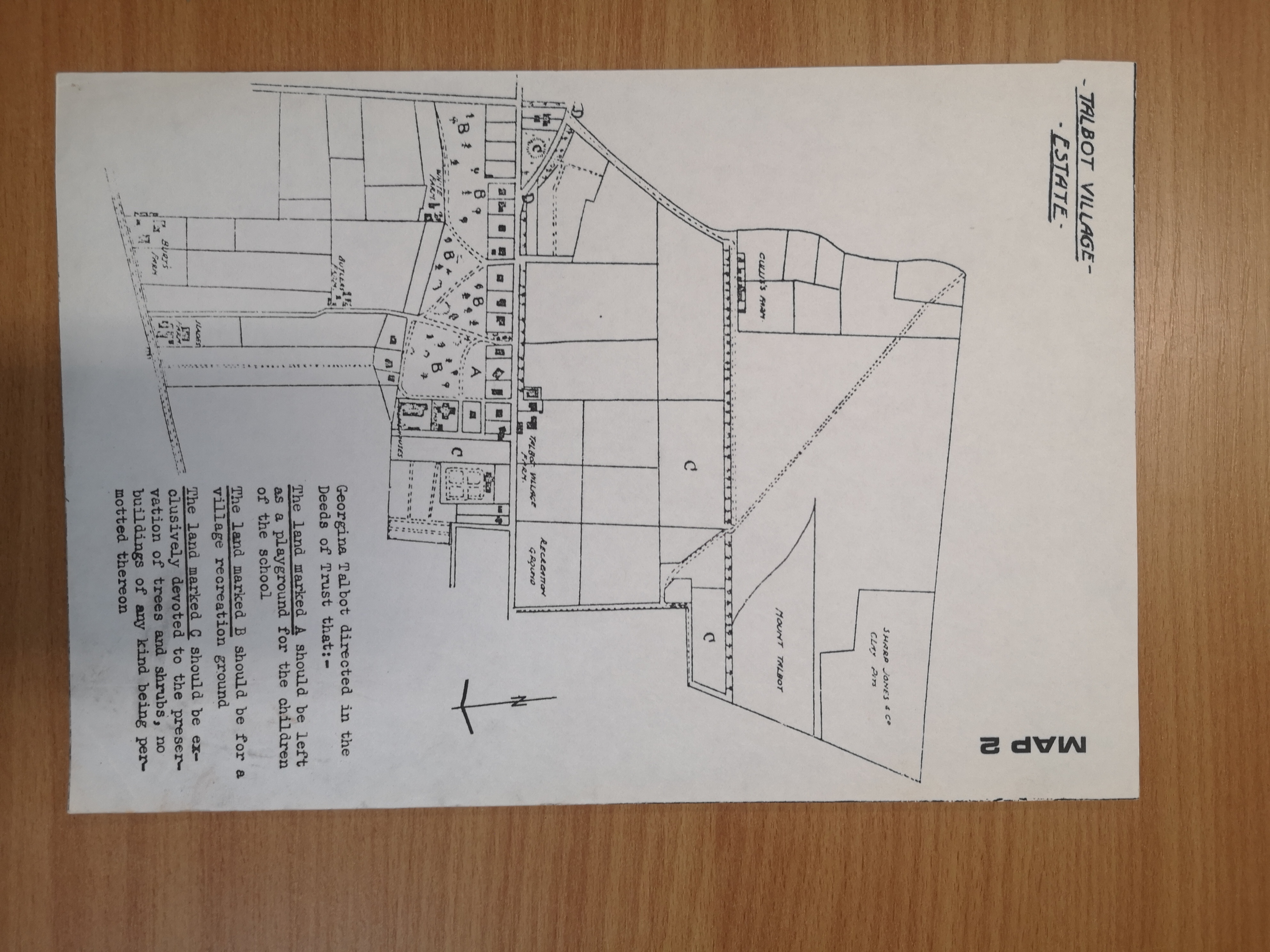 Map of Talbot Village Estate